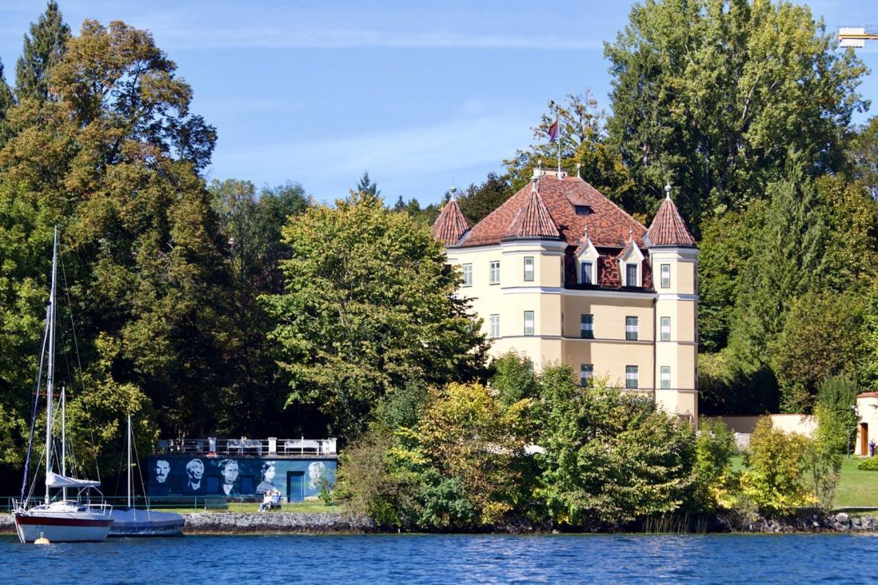Hotel Garni Mowe Tutzing Bagian luar foto